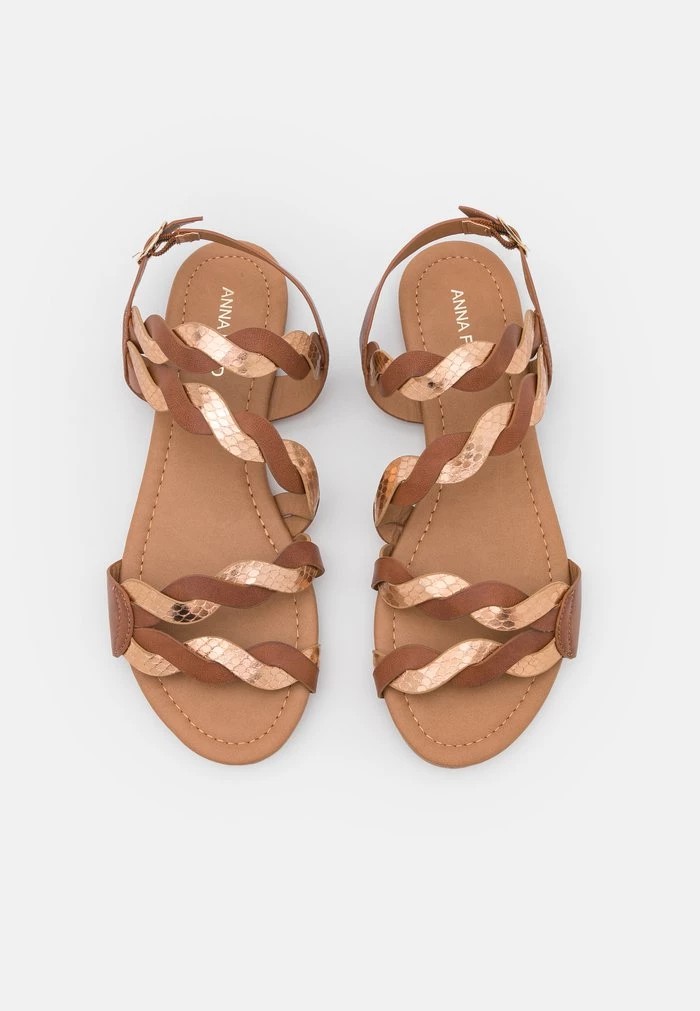 Sandale ANNA FIELD Anna Field Sandals Marron Femme | JMM-3963984